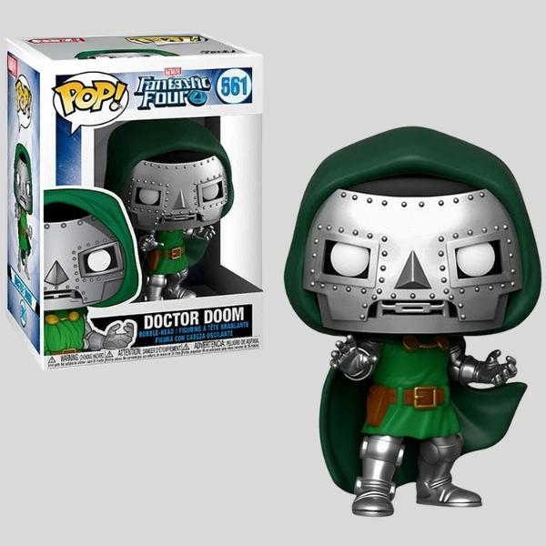 Pop Marvel: Dr. Doom Fantastic Four 4 Doctor Doom Vinyl Figure