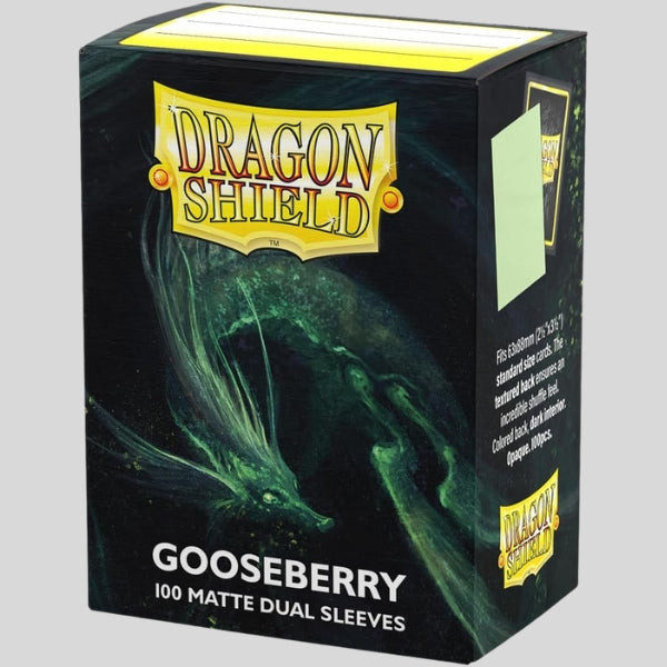 Dragon Shield Gooseberry Matte Dual Sleeves (100ct)