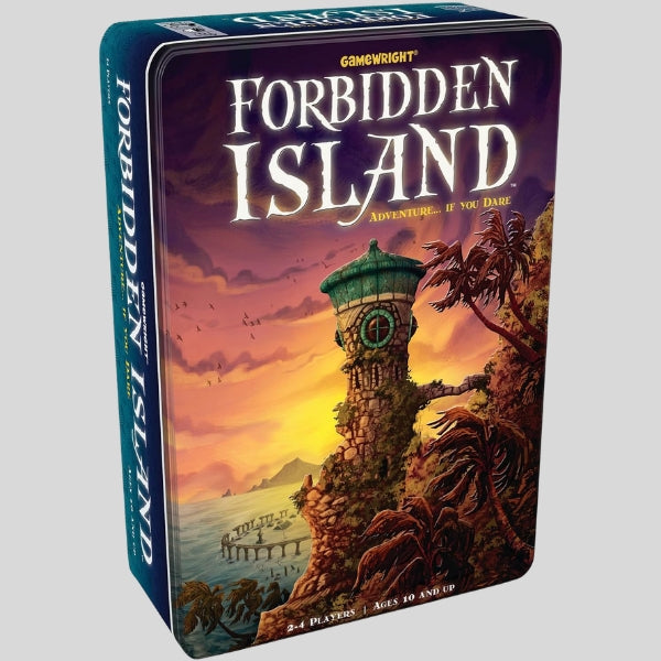 Gamewright - Forbidden Island - Cooperative Strategy Survival Board Game, 2-4 Players