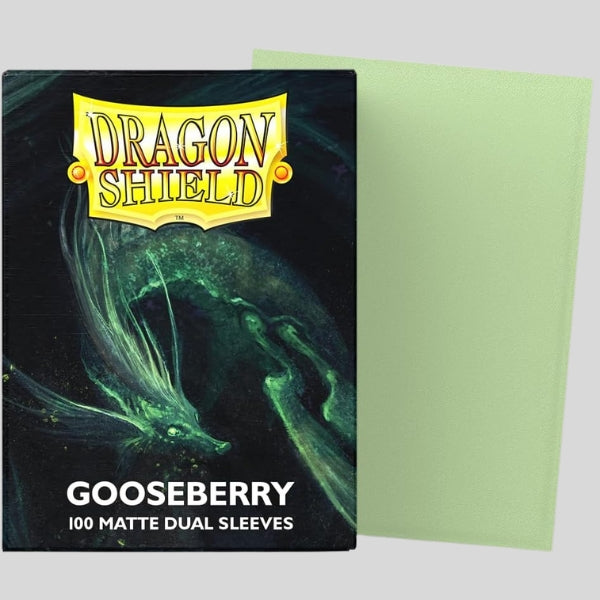 Dragon Shield Gooseberry Matte Dual Sleeves (100ct)