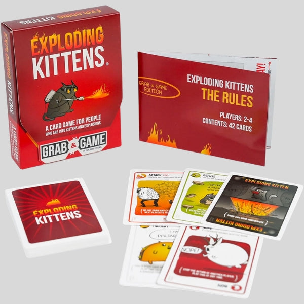 Exploding Kittens Grab & Game
