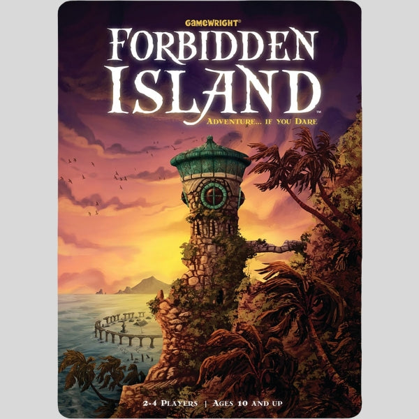 Gamewright - Forbidden Island - Cooperative Strategy Survival Board Game, 2-4 Players