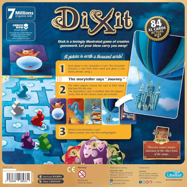 Asmodee Dixit Board Game (2021 Refresh)