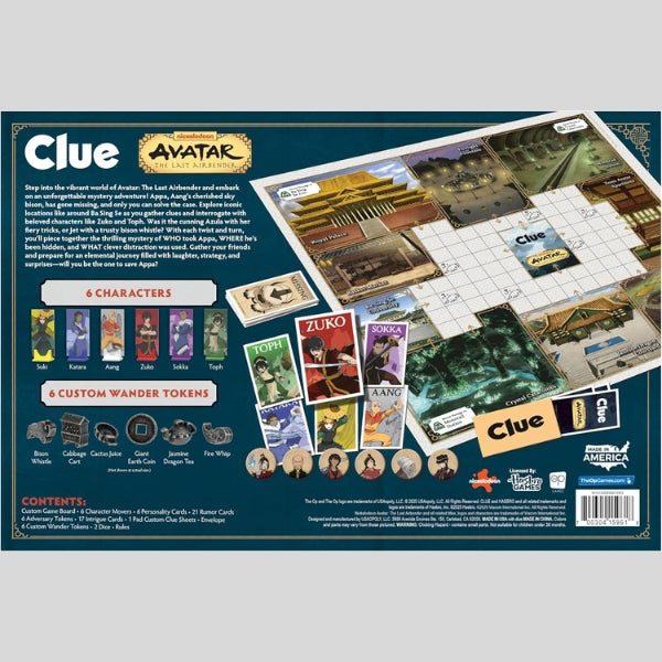 Clue: Avatar The Last Airbender